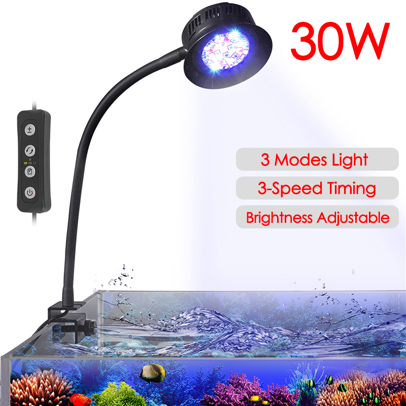 Aquarium Marine Lights - 30w aquário tanque de peixes água