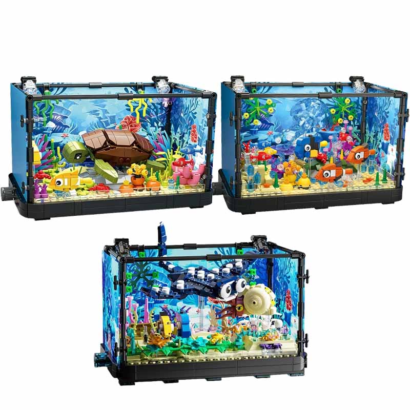 Aquarium Marine Lights - Conjunto de blocos de construção para