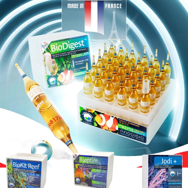 Marine Aquarium Water Test Kit - Prodibio BioVert Bioptim Chloral Reset Kit,