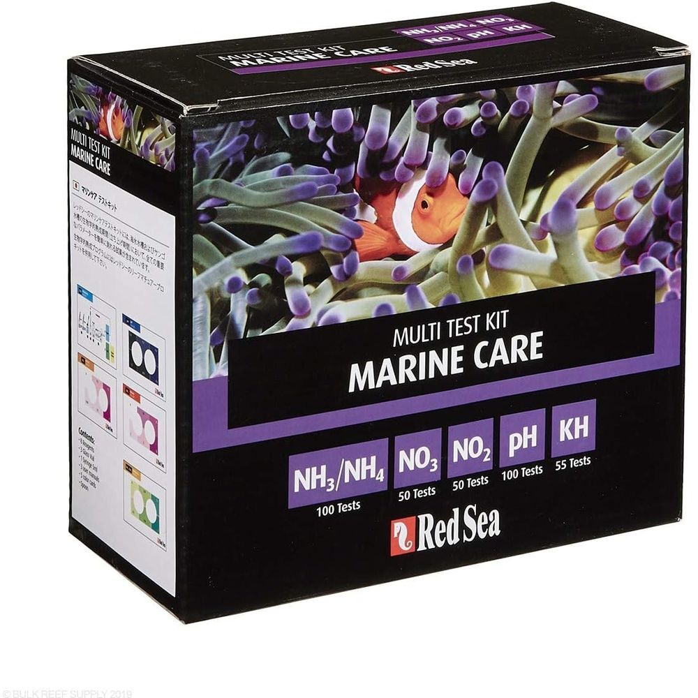 Marine Aquarium Water Test Kit - Kit de Teste para Cuidados com
