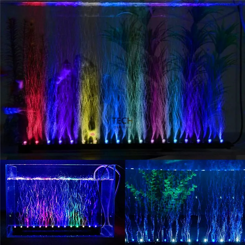 Aquarium Marine Lights - Aquário tanque de peixes subaquático submersível
