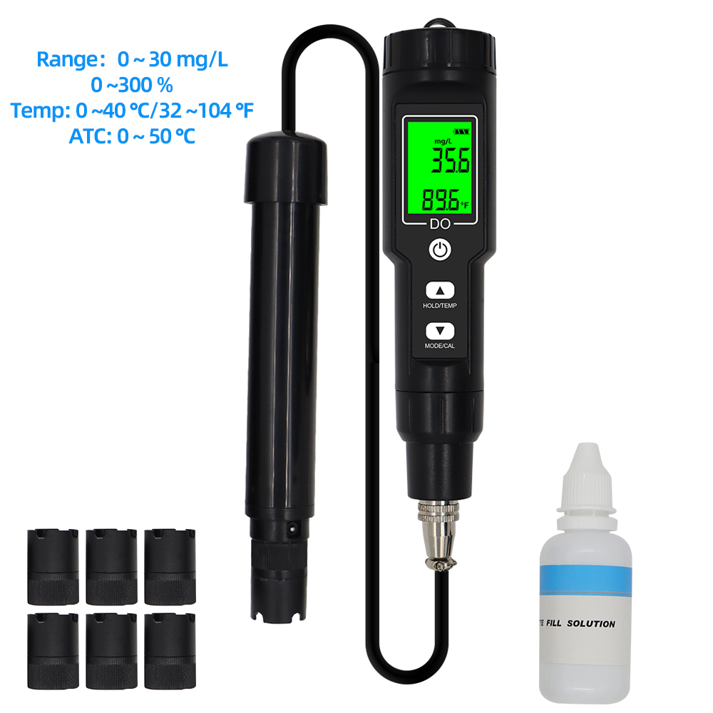 Marine Aquarium Water Test Kit - Medidor digital de oxigênio dissolvido do9100
