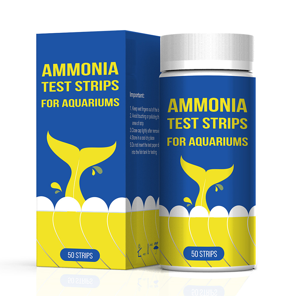 Marine Aquarium Water Test Kit - 50pc amônia nitrogênio rápida qualidade da