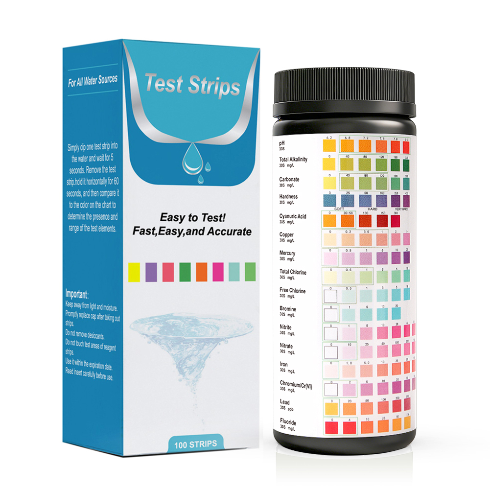 Tiras de Teste de Água Yieryi  - Marine Aquarium Water Test Kit avaliação e preço
