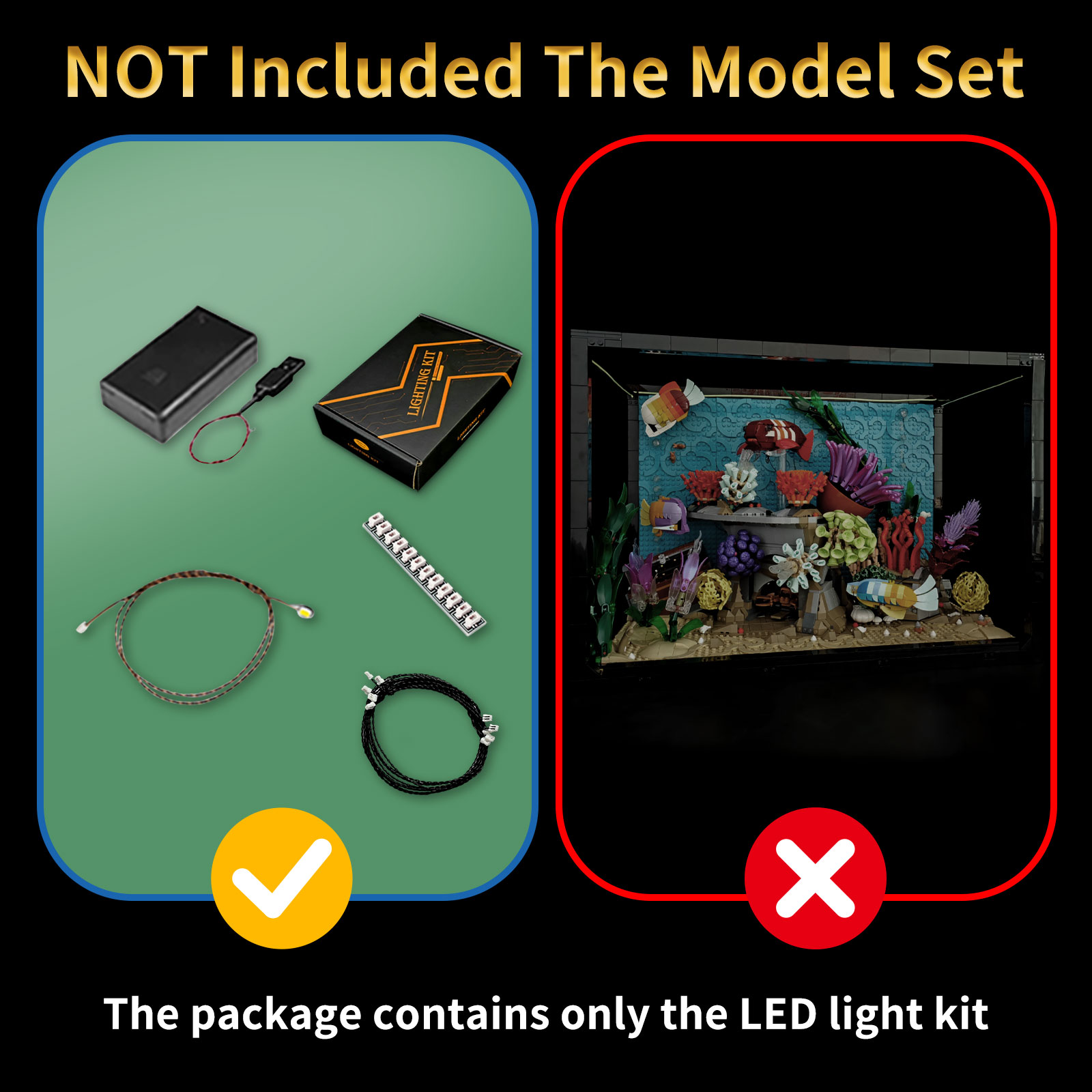 LYBMTWF Kit de iluminação LED  - Aquarium Marine Lights avaliação e preço