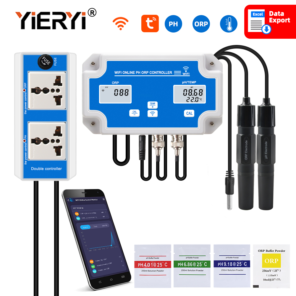 Medidor on-line wi-fi intelige - Marine Aquarium Water Test Kit avaliação e preço