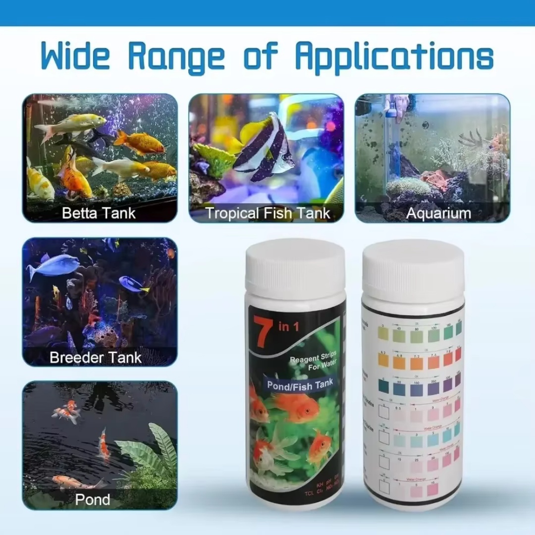 Kit de Tiras de Teste de pH pa - Marine Aquarium Water Test Kit avaliação e preço