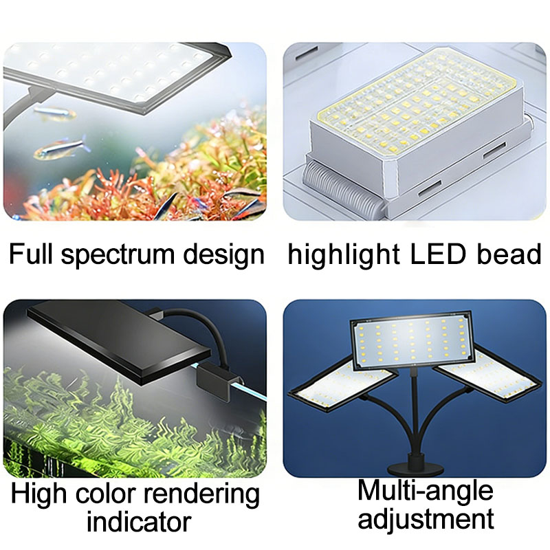 Luz LED de espectro completo p - Aquarium Marine Lights avaliação e preço