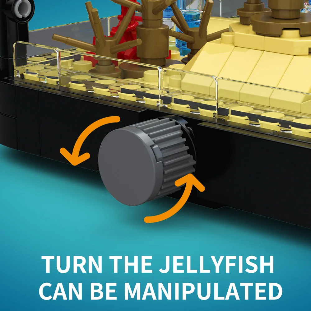 Conjunto de blocos de construç - Aquarium Marine Lights avaliação e preço