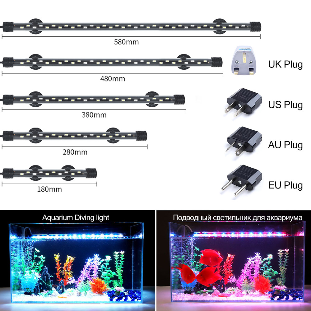 90-260v luz de aquário led à p - Aquarium Marine Lights avaliação e preço