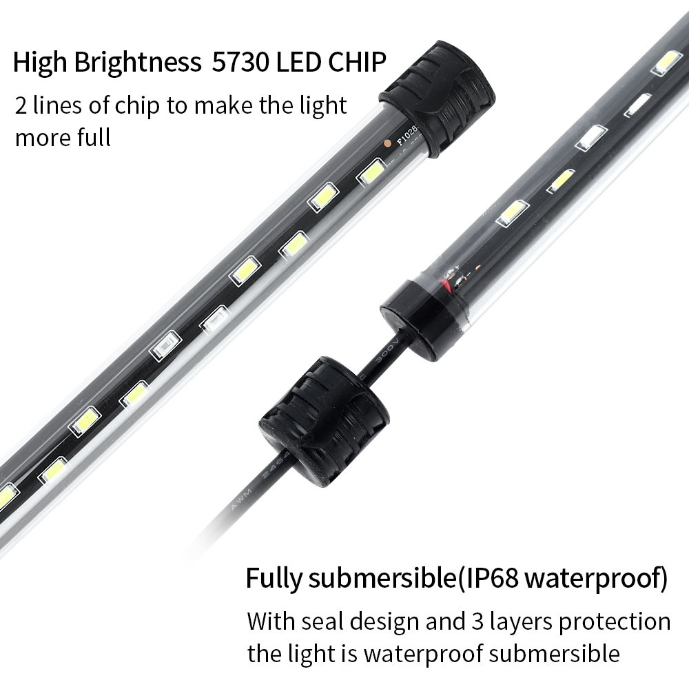 90-260v luz de aquário led à p - Aquarium Marine Lights avaliação e preço