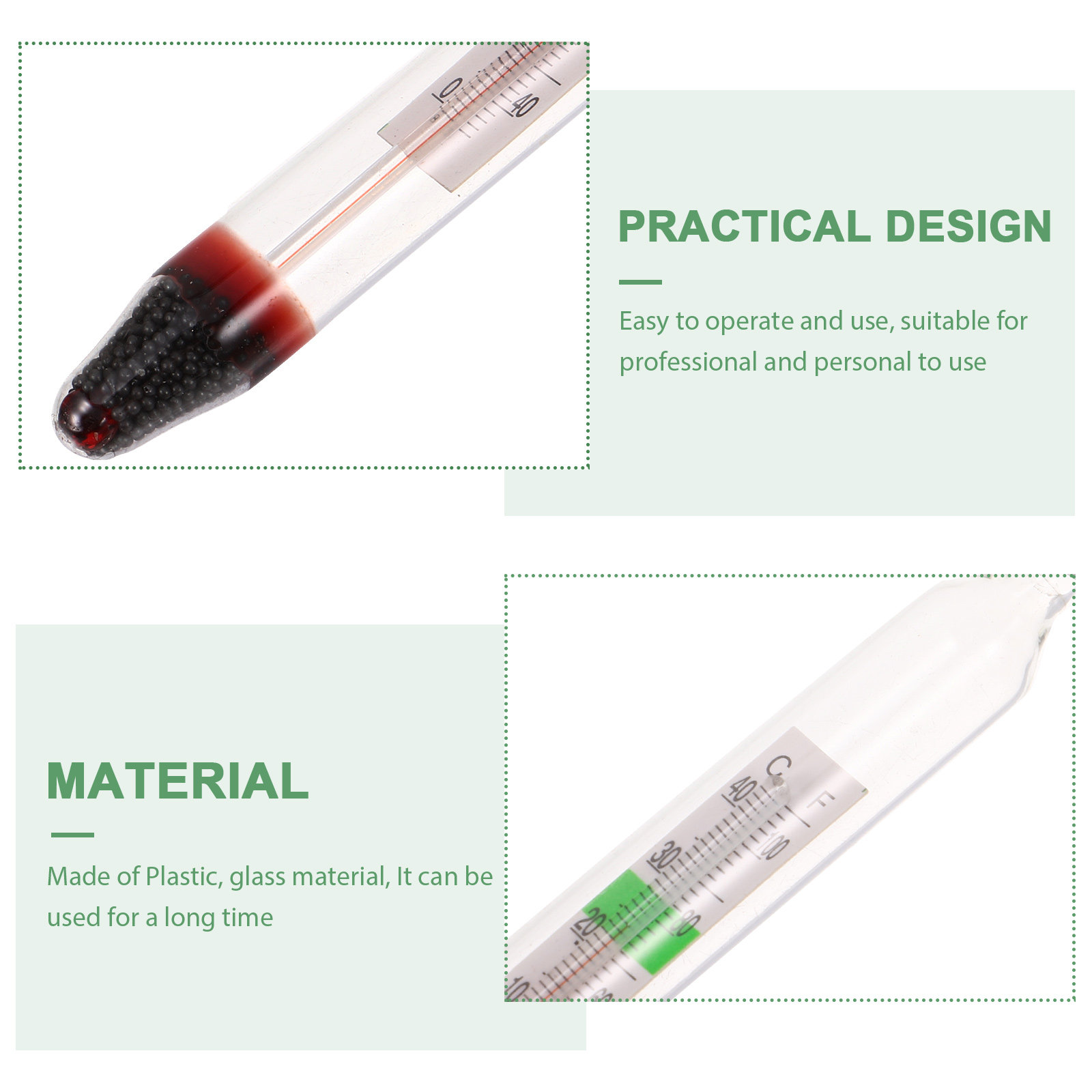 1 Conjunto de Hidrômetro de Sa - Marine Aquarium Water Test Kit avaliação e preço